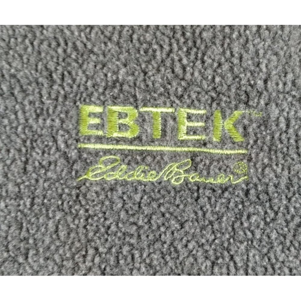Eddie Bauer EBTEK Men's Gray Full Zipper Outdoor Fleece Vest Size XXL - Picture 5 of 8